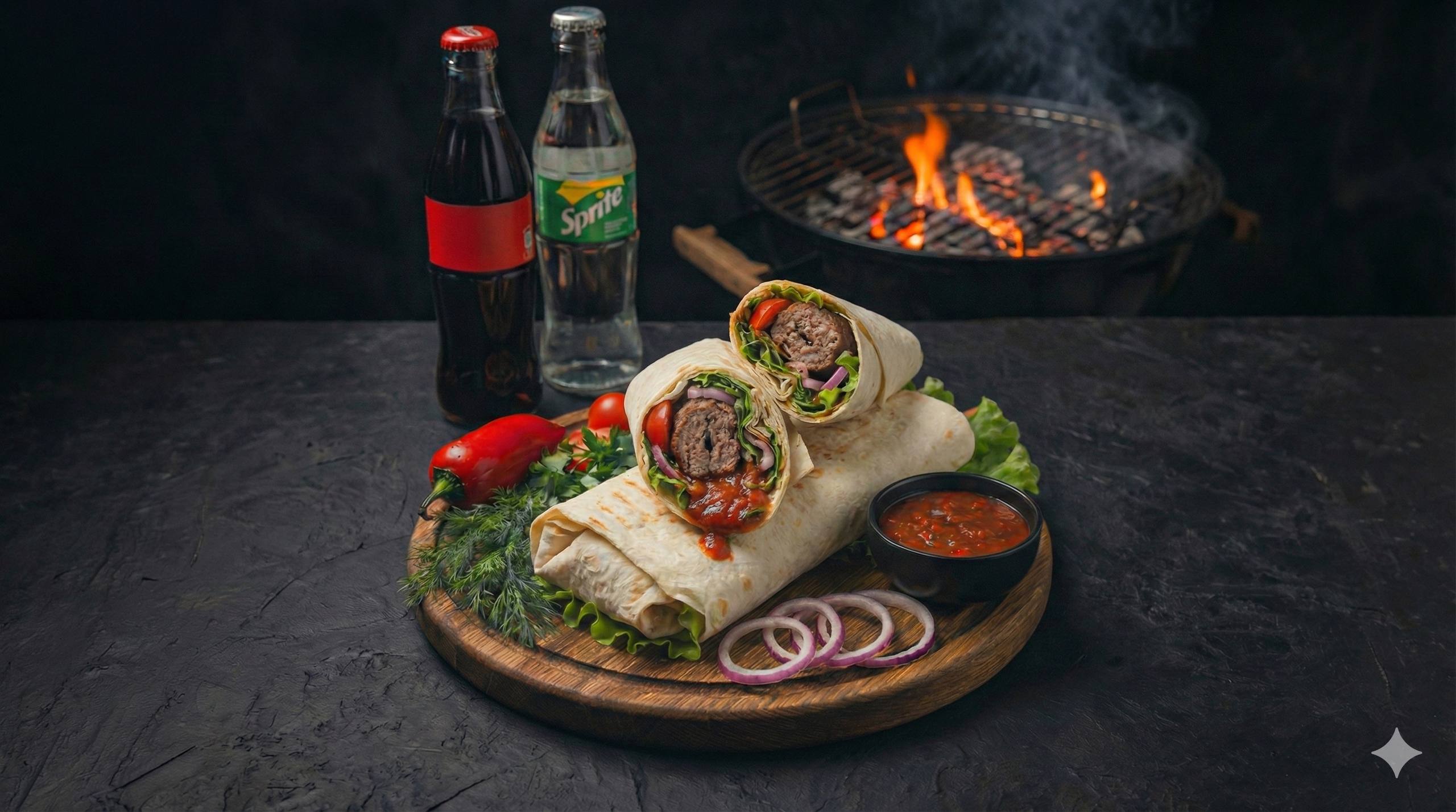 Люля в лаваші Свинний