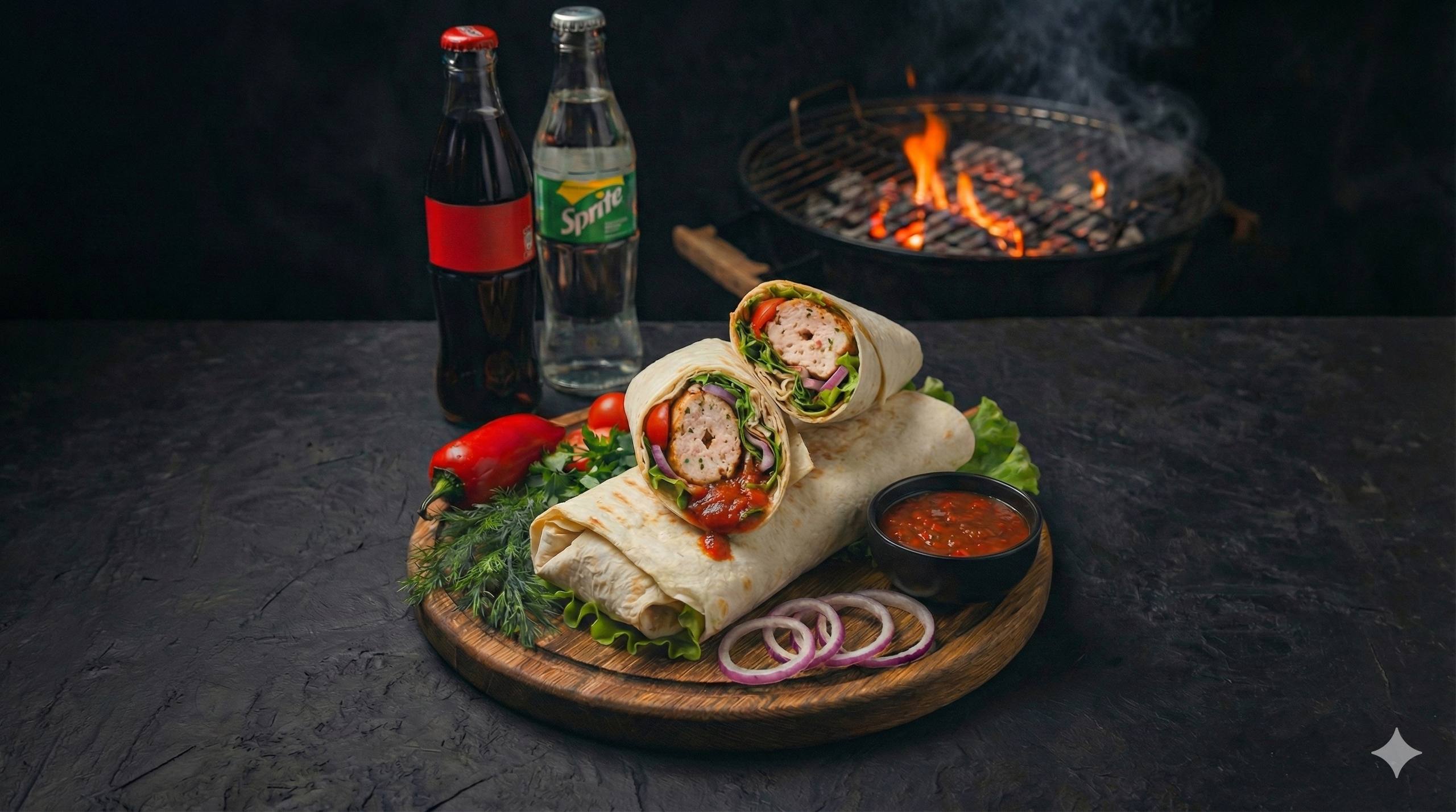 Люля в лаваші Курячий